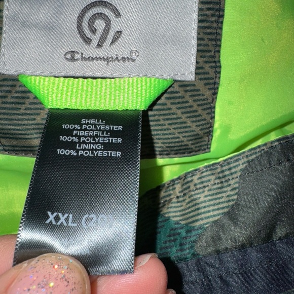 NWOT champion boys unisex Sz:xxl/20 Camo Snow Bib winter insulated Overalls - Picture 4 of 16